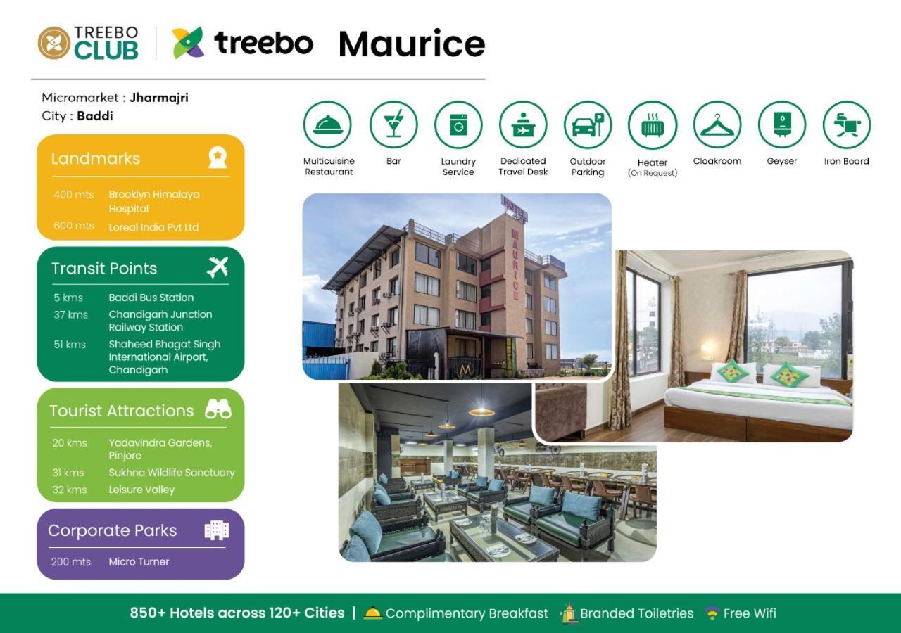 Hotel Treebo Maurice Baddi Exterior foto